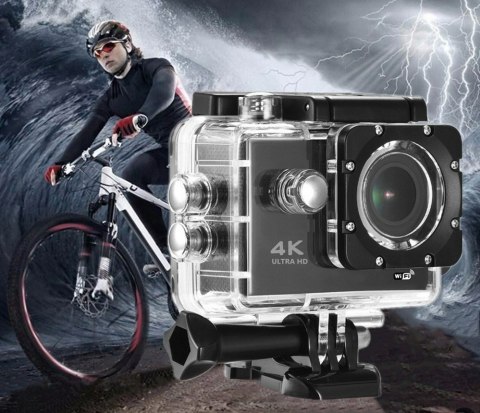 Kamera Sportowa Drmz Action Xtreme Pro 2 Full Hd 4K, Wodoodporna 40M