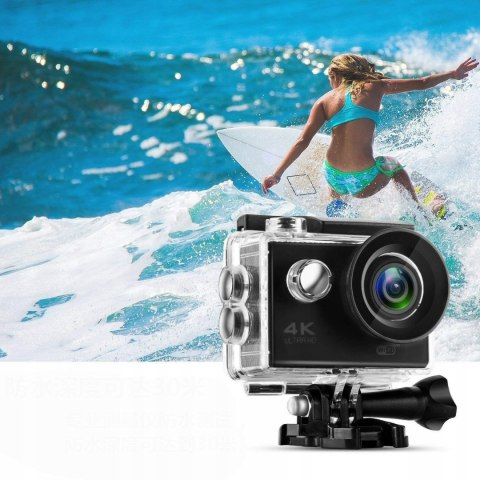 Kamera Sportowa Drmz Action Xtreme Pro 2 Full Hd 4K, Wodoodporna 40M