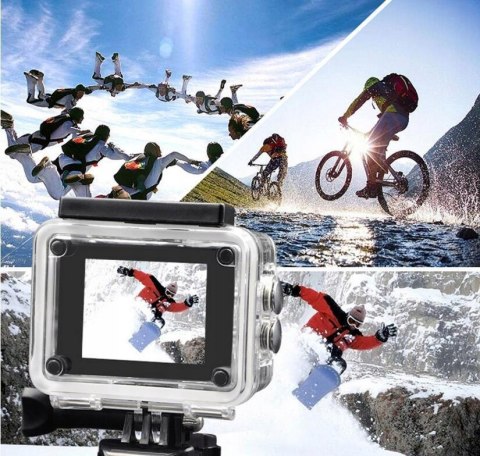 Kamera Sportowa Drmz Action Xtreme Pro 2 Full Hd 4K, Wodoodporna 40M