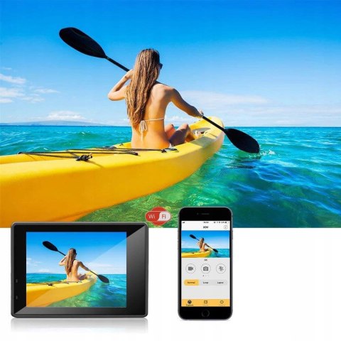 Kamera Sportowa Drmz Action Xtreme Pro 2 Full Hd 4K, Wodoodporna 40M