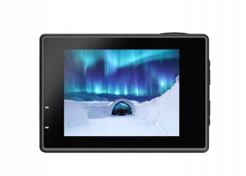 Kamera Sportowa Sj4000 Dual Screen 4K Uhd, Wodoodporna Do 30 M, Czarna