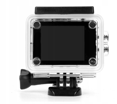 Kamerka Sportowa Full Hd 1080P 16Mp Wodoodporna 30M, Lcd 2 Etui I Uchwyty