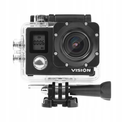 Kruger&Matz Vision L400 Kamera Sportowa 4K 170° Kąt, Slow Motion Pilot H265