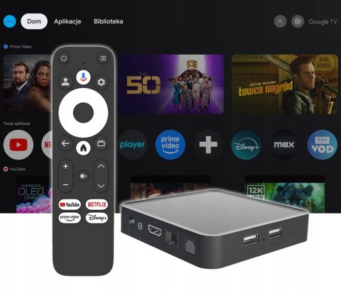 Multimedialny Box Google Tv 4K Hdr Dcolor Gd2 2/32Gb 2024