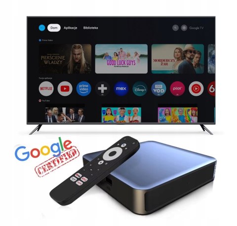 Multimedialny Smart Tv Box Dcolor Gd2 2/32Gb Z Google Tv I 4K