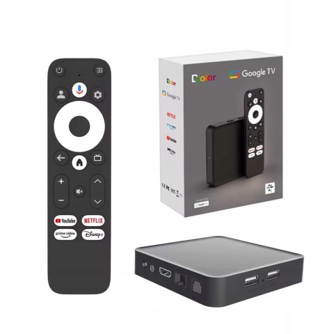 Multimedialny Smart Tv Box Dcolor Gd2 2/32Gb Z Google Tv I 4K