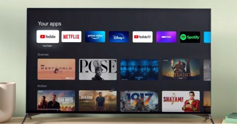 Odtwarzacz Google Chromecast 4.0 Z Google Tv, Hdr, Wi-Fi, Pilot Głosowy