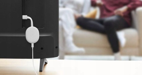 Odtwarzacz Google Chromecast 4K Z Pilotem I Google Tv, 4Gb Hdmi