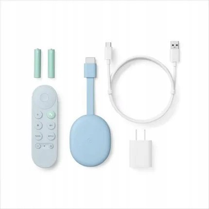 Odtwarzacz Multimedialny Google Chromecast 4.0 Z Pilotem Głosowym