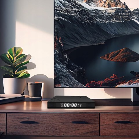 Odtwarzacz Multimedialny Smart Tv Box 4K, Android 13, Bluetooth, Wifi, 16Gb