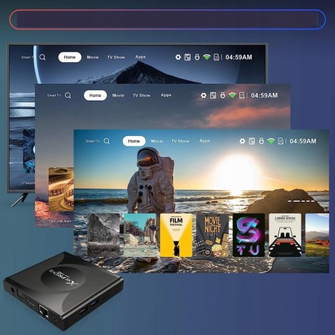 Smart Tv Box X88pro 8K Ultra Hd Android 13.0 Wifi 6 Usb 3.0 Hdd