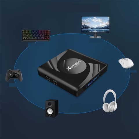Smart Tv Box X88pro 8K Ultra Hd Android 13.0 Wifi 6 Usb 3.0 Hdd