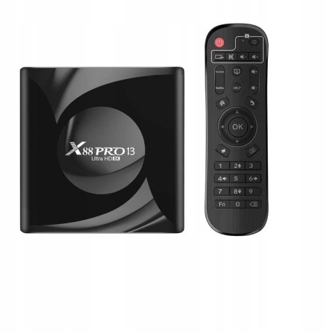 Smart Tv Box X88pro 8K Ultra Hd Android 13.0 Wifi 6 Usb 3.0 Hdd