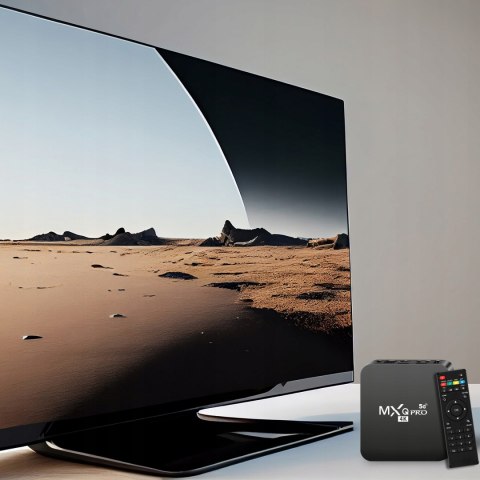 Smart Tv Box Retoo Mxq Pro 4K 8Gb Dekoder Android 7.1 Z Pilotem