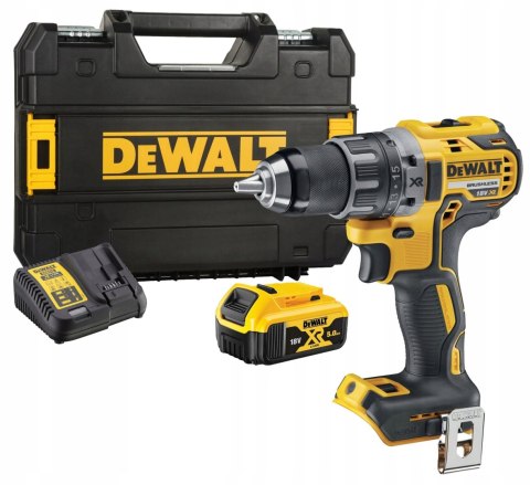 Wiertarko-Wkrętarka Dewalt 18V Xr Bez Udaru 70Nm Akum 5.0Ah + Ładowarka