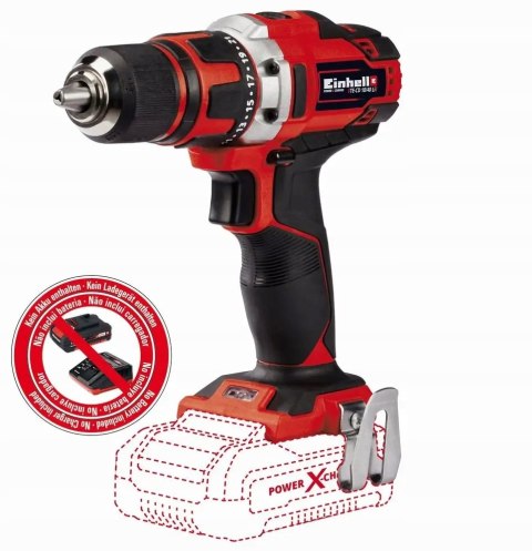Wiertarko-Wkrętarka Einhell Te-Cd 18 Li Solo 40 Nm 2-Bieg Led 21-Stopniowa