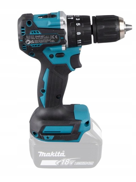 Wkrętarka Akumulatorowa 18V Makita Dhp487z Lxt Udarowa 2-Biegowa 40Nm Bldc