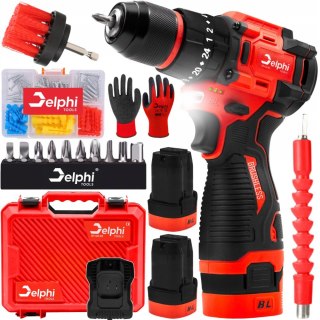 Wkrętarka Akumulatorowa Delphi Tools 16,8V, 50Nm, 2 Akumulatory, Walizka