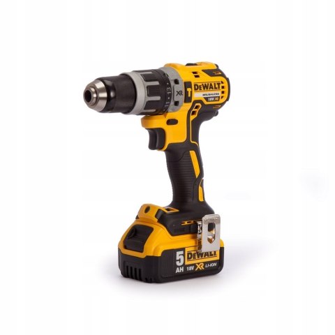 Zestaw Wkrętarka Udarowa Dewalt 18V 5Ah 70Nm/Dcf887 205Nm + 2Akum I Kufer