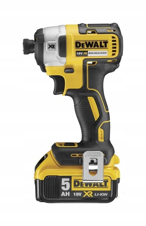 Zestaw Wkrętarka Udarowa Dewalt 18V 5Ah 70Nm/Dcf887 205Nm + 2Akum I Kufer