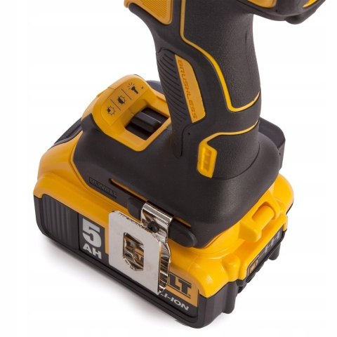 Zestaw Wkrętarka Udarowa Dewalt 18V 5Ah 70Nm/Dcf887 205Nm + 2Akum I Kufer