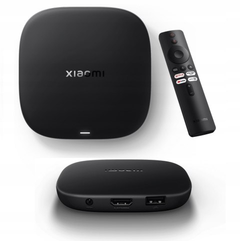 Xiaomi Tv Box S 3. Generacji Dolby Atmos 4K Uhd Google Tv 32Gb Wifi6 Pilot