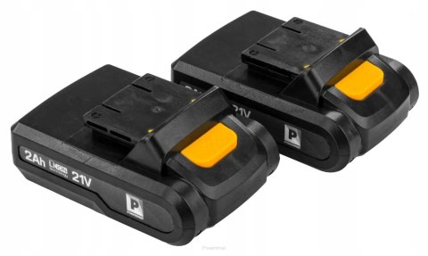 Akumulatorowa Wkrętarka 21V Powermat 2Xaku Led 18-P Regulacja Bitów Walizka