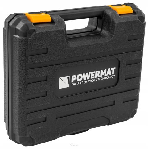 Akumulatorowa Wkrętarka 21V Powermat 2Xaku Led 18-P Regulacja Bitów Walizka