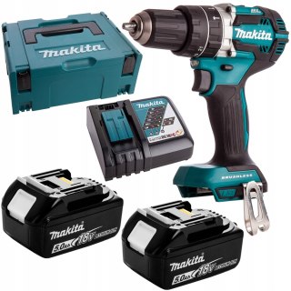 Akumulatorowa Wkrętarka Udarowa Makita Dhp484rtj 18V Xpt 54Nm 2X5ah 2-Biegi