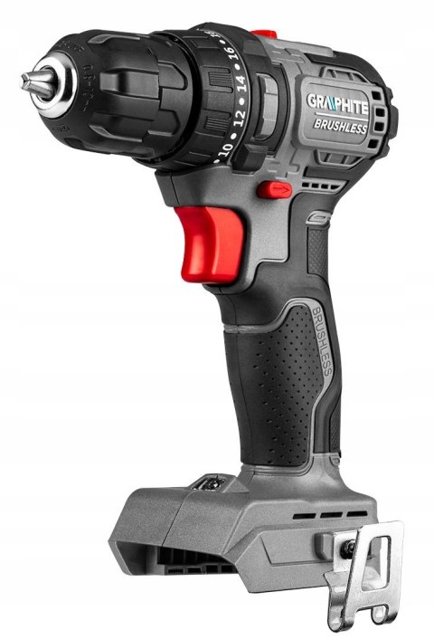 Bezszczotkowa Wiertarko-Wkrętarka 18V 55Nm 2-Bieg 10Mm Led Energy+ Graphite