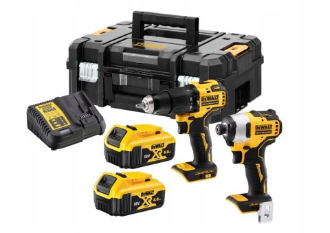 Dewalt Combo Zestaw Wkrętarka+Zakrętarka Narzędzia Udarowe Do Trudnych Prac