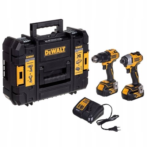 Dewalt Combo Zestaw Wkrętarka+Zakrętarka Narzędzia Udarowe Do Trudnych Prac