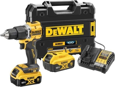 Dewalt Dcd100yp2t-Qw Udarowa Wierto-Wkrętarka 18V Xr 68Nm 2X5ah W Kuferze