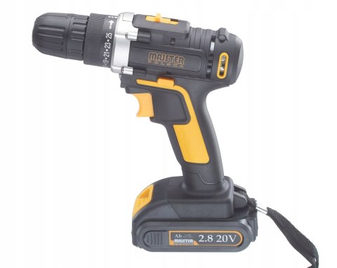 Mocna Wiertarko-Wkrętarka 20V Majster Polska 2Xaku Led Walizka Ergonomiczna