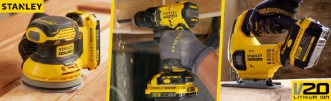 Stanley Sfmcd715d2k Bezszczotkowa Wiertarko-Wkrętarka 18V 60Nm 2X Aku Kufer