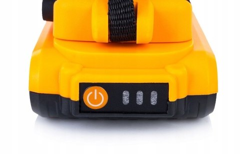 Udarowa Wiertarko-Wkrętarka 20V 2Xaku, 2 Biegi, Led, Nasadki, Bity, Walizka
