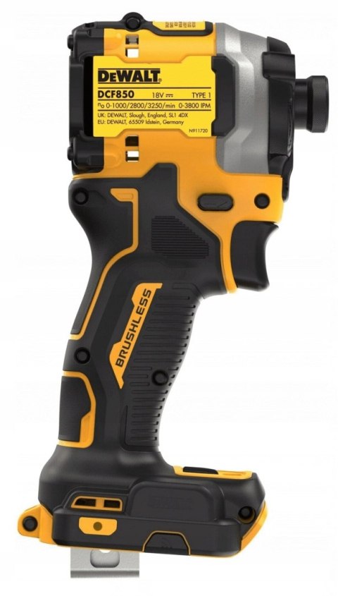 Udarowa Zakrętarka Dewalt Dcf850n-Xj 18V 208Nm 3-Biegowa Led Tryb Precision