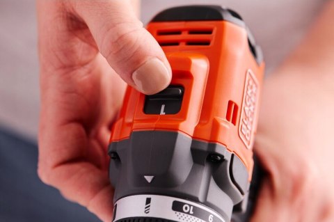 Wiertarko-Wkrętarka 18V Black Decker Bld682xn 50Nm Bezszczotkowa Z Walizką
