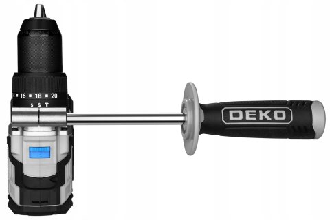 Wiertarko-Wkrętarka Akumulatorowa Deko 20V 120Nm Z Led, Bezszczotkowa