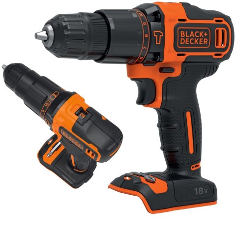 Wiertarko-Wkrętarka Black+Decker Bdchd18n 18V Udar 40Nm Bez Akumulatora
