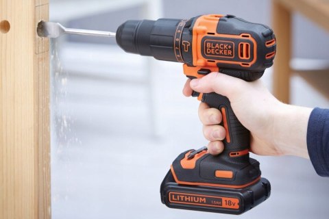 Wiertarko-Wkrętarka Black+Decker Bdchd18n 18V Udar 40Nm Bez Akumulatora