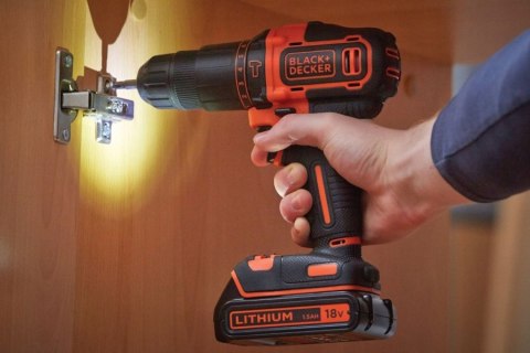 Wiertarko-Wkrętarka Black+Decker Bdchd18n 18V Udar 40Nm Bez Akumulatora
