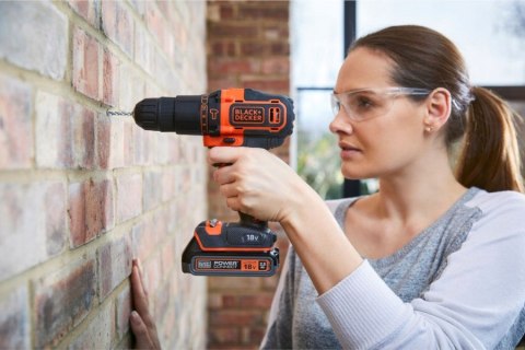 Wiertarko-Wkrętarka Black+Decker Bdchd18n 18V Udar 40Nm Bez Akumulatora