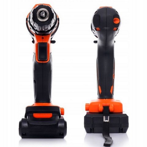 Wiertarko-Wkrętarka Kraft&Dele 18V Li-Ion Z Akumulatorem, Led, 2 Biegi
