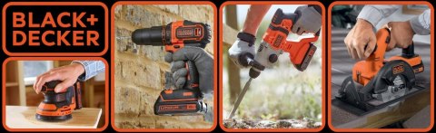 Wiertarko-Wkrętarka Multievo 18V 2X1,5Ah 10 Ustawień + Walizka Black Decker