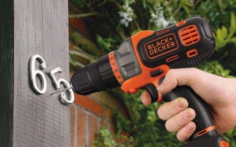 Wiertarko-Wkrętarka Multievo 18V 2X1,5Ah 10 Ustawień + Walizka Black Decker