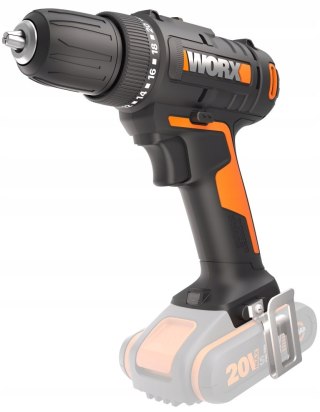Wiertarko-Wkrętarka Worx Wx100.9 20V 30Nm Led Bez Akum. - Nowa