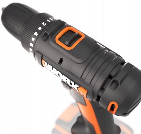Wiertarko-Wkrętarka Worx Wx100.9 20V 30Nm Led Bez Akum. - Nowa