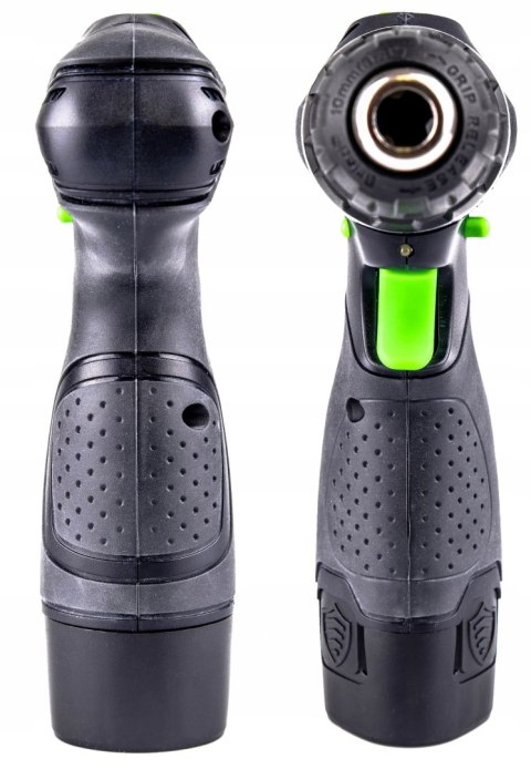 Wiertarko-Wkrętarka Wuber 18V 2Xaku: Nasadki, Wiertła, Bity, Led, Walizka