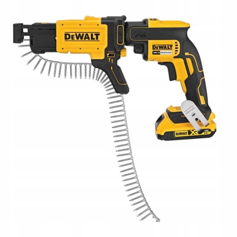 Wkrętarka Do Płyt Karton-Gips 18V Dewalt Bezszczotkowa Z Led + Magazynek
